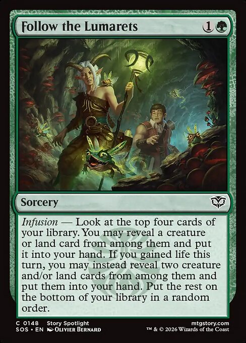 Follow the Lumarets - Magic: The Gathering SOS #148