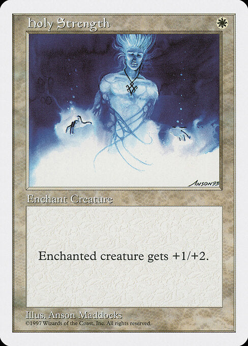 Holy Strength - Magic: The Gathering 5ED #35
