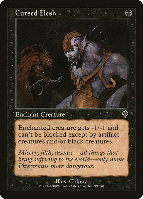 Cursed Flesh - Magic: The Gathering INV #98