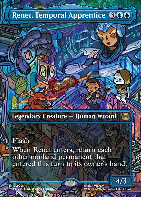 Renet, Temporal Apprentice - Magic: The Gathering TMT #202