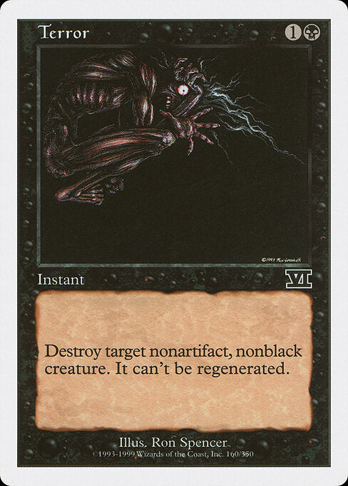 Terror - Magic: The Gathering 6ED #160