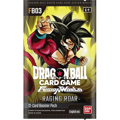 Dragon Ball Super CG: Fusion World - Raging Roar FB03 Booster Pack