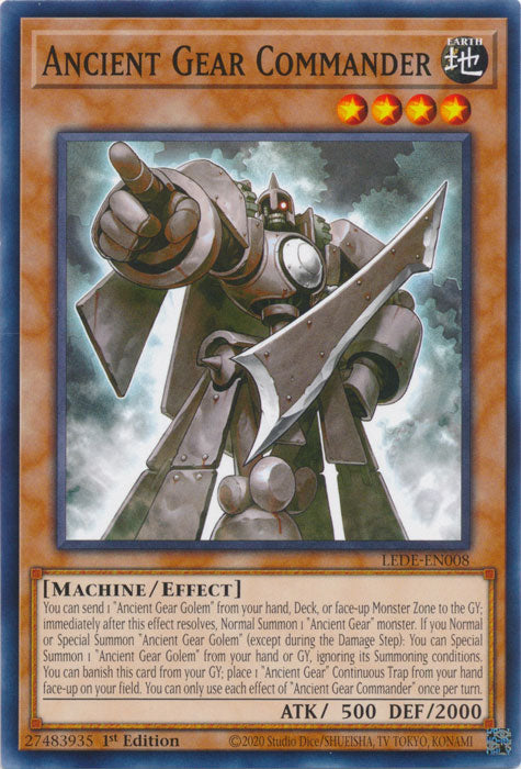 Ancient Gear Commander - LEDE-EN008