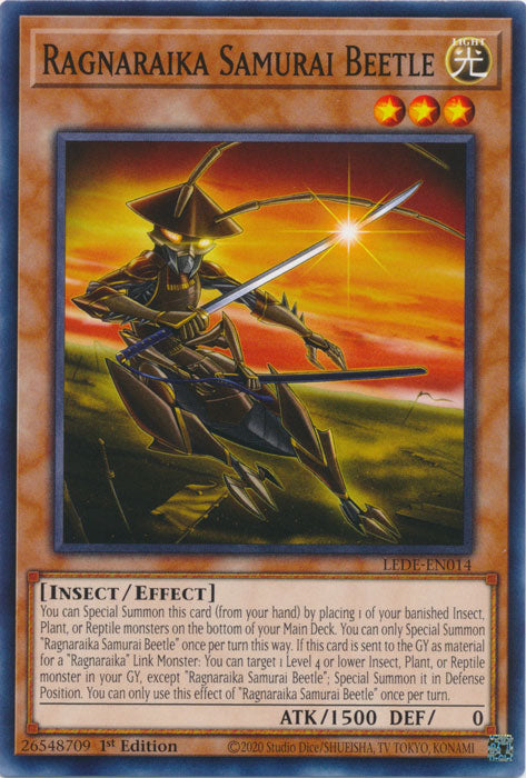 Ragnaraika Samurai Beetle - LEDE-EN014