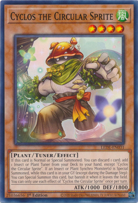 Cyclos the Circular Sprite - LEDE-EN031