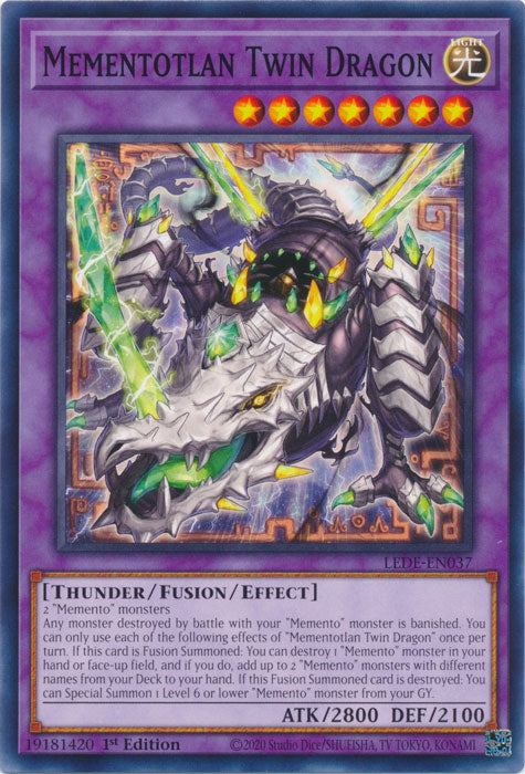 Mementotlan Twin Dragon - LEDE-EN037