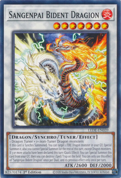 Sangenpai Bident Dragion - LEDE-EN039