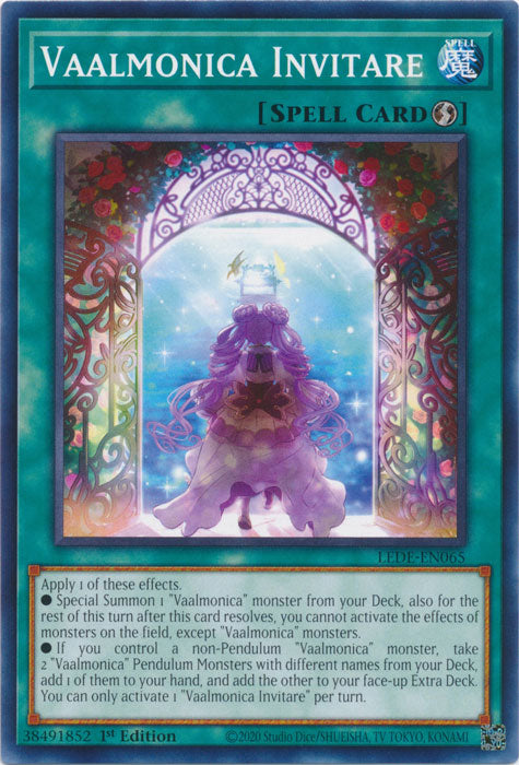 Vaalmonica Invitare - LEDE-EN065