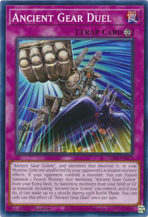 Ancient Gear Duel - LEDE-EN072