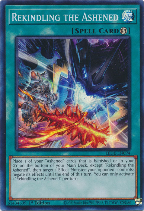 Rekindling the Ashened - LEDE-EN094