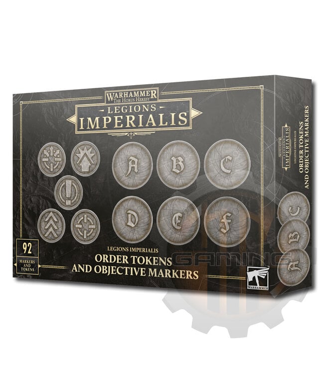 Warhammer The Horus Heresy: Legions Imperialis - Order Tokens And Objectives Markers