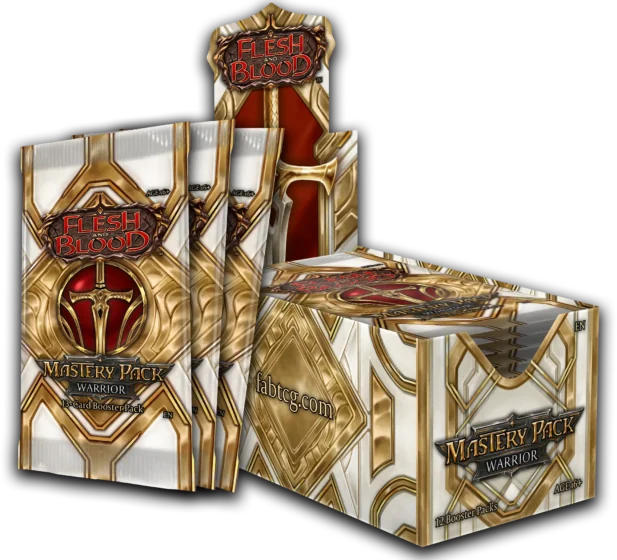 Flesh and Blood TCG: Mastery Pack Warrior Box