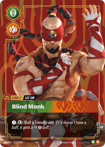 Blind Monk - Riftbound TCG OGN #257