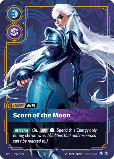 Scorn Of The Moon - Riftbound TCG UNL #197
