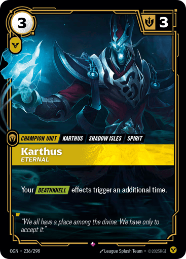 Karthus, Eternal - Riftbound TCG OGN #236