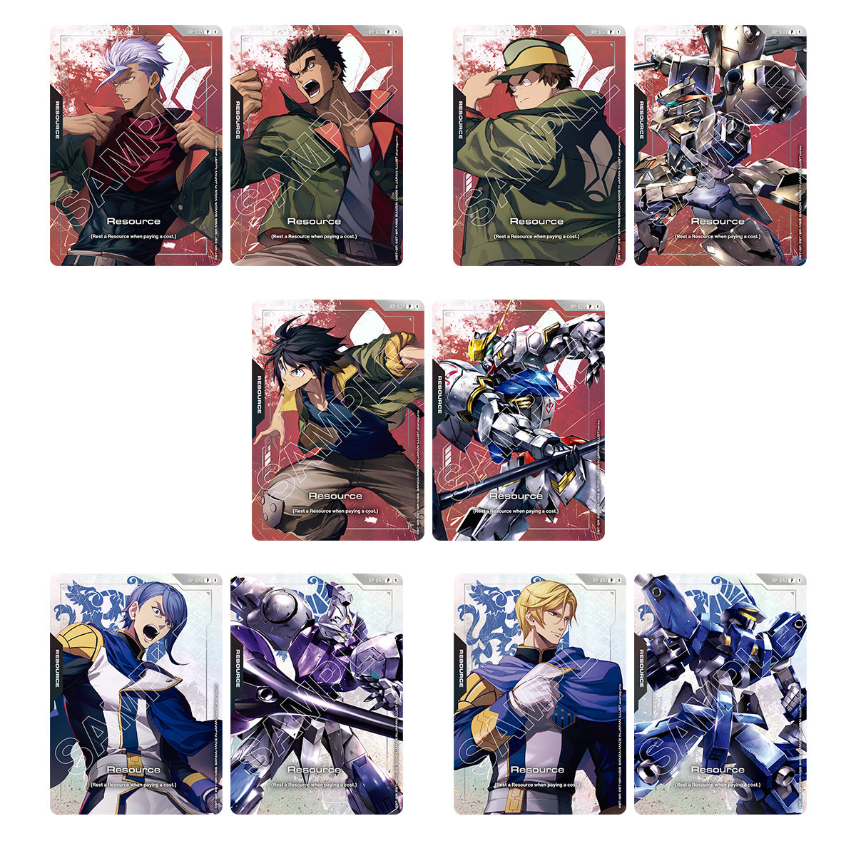 PB02 Premium Accessory Set – Mobile Suit Gundam Iron-Blooded Orphans (GUNDAM CARD GAME) - 30ABRIL26