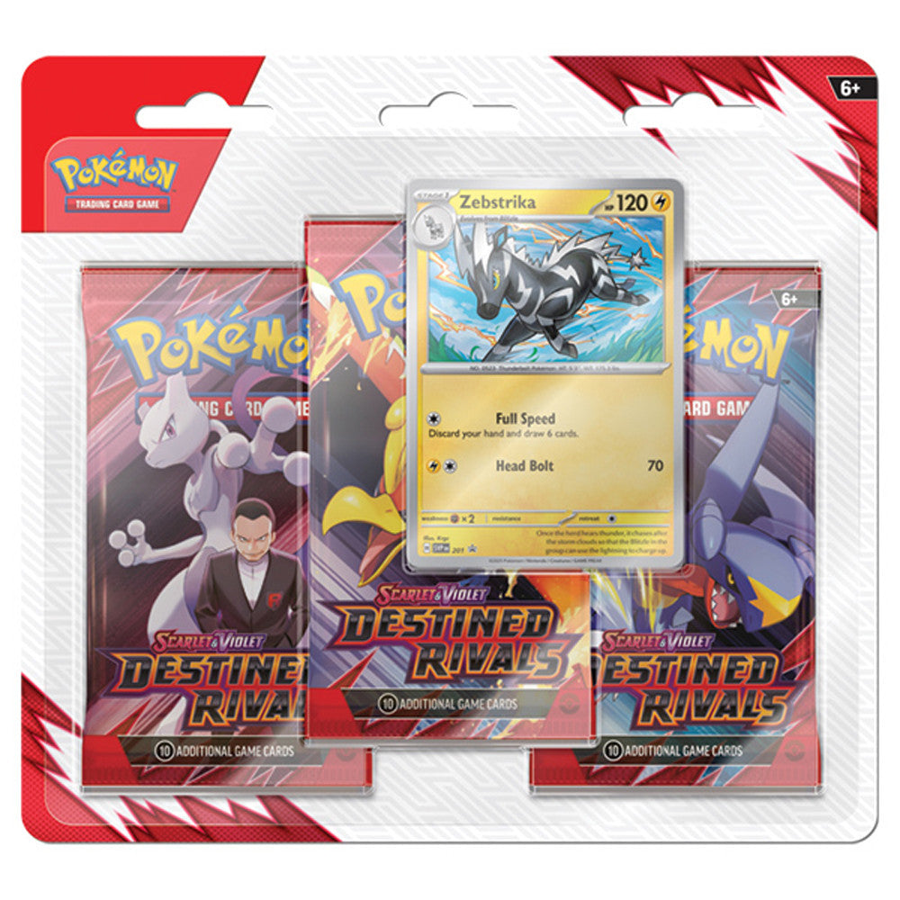 Pokemon TCG: Destined Rivals 3-Booster Blister