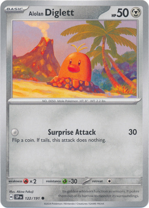 SSP - Alolan Diglett - 122/191