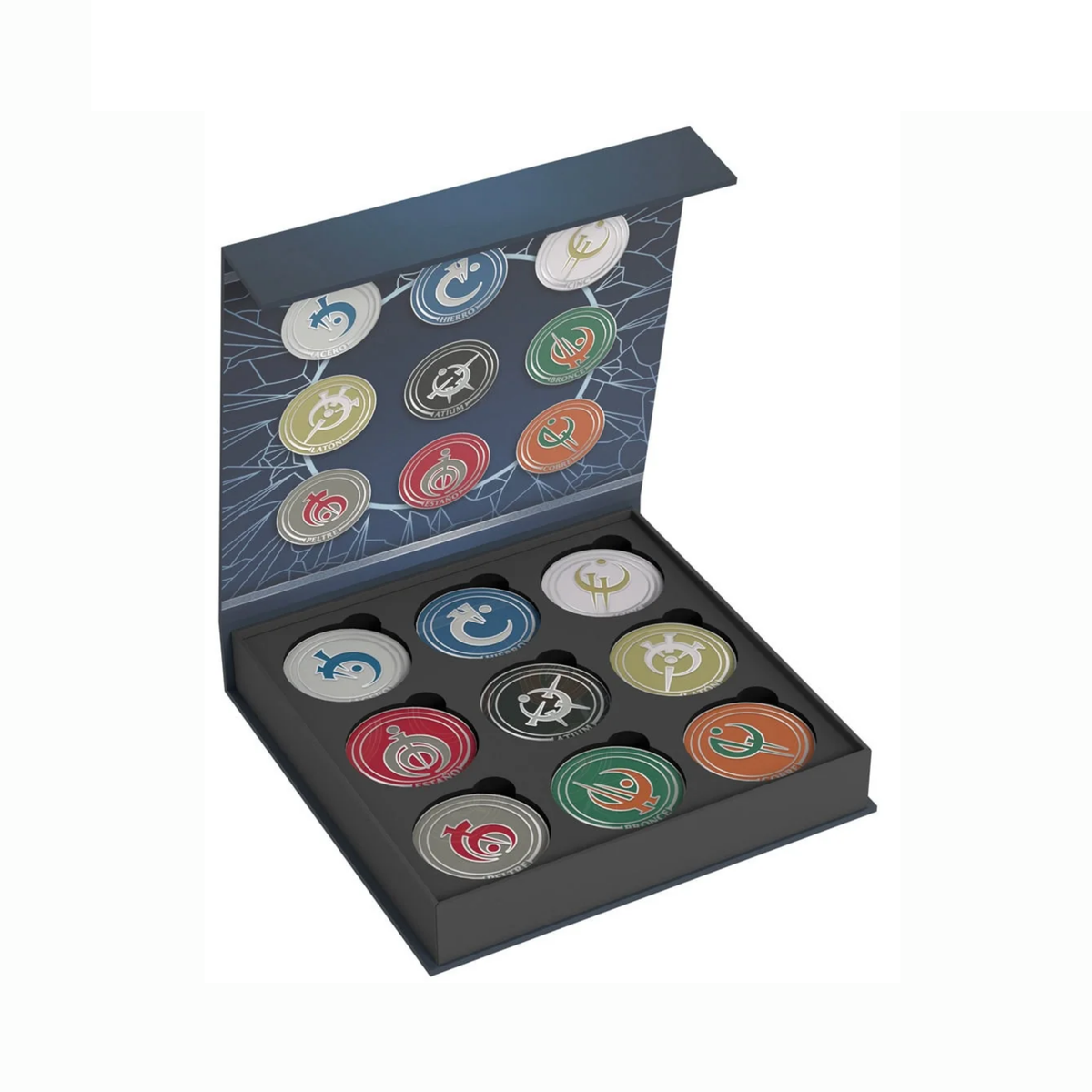 Nacidos de la Bruma - Fichas de Metal - Bundle (4 sets)