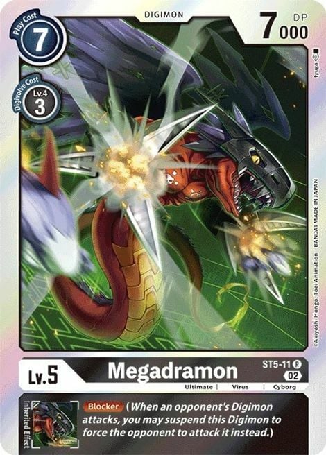 Megadramon (Resurgence Booster Reprint) - ST5-11