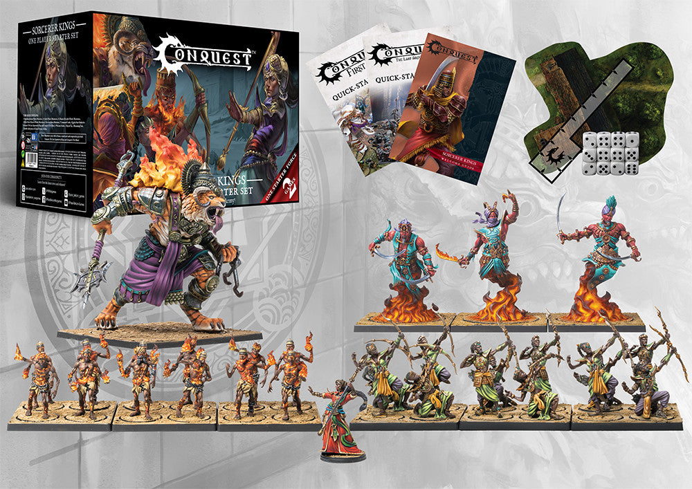 Sorcerer Kings: Conquest 2025 Supercharged Starter Set *PRE ORDER*