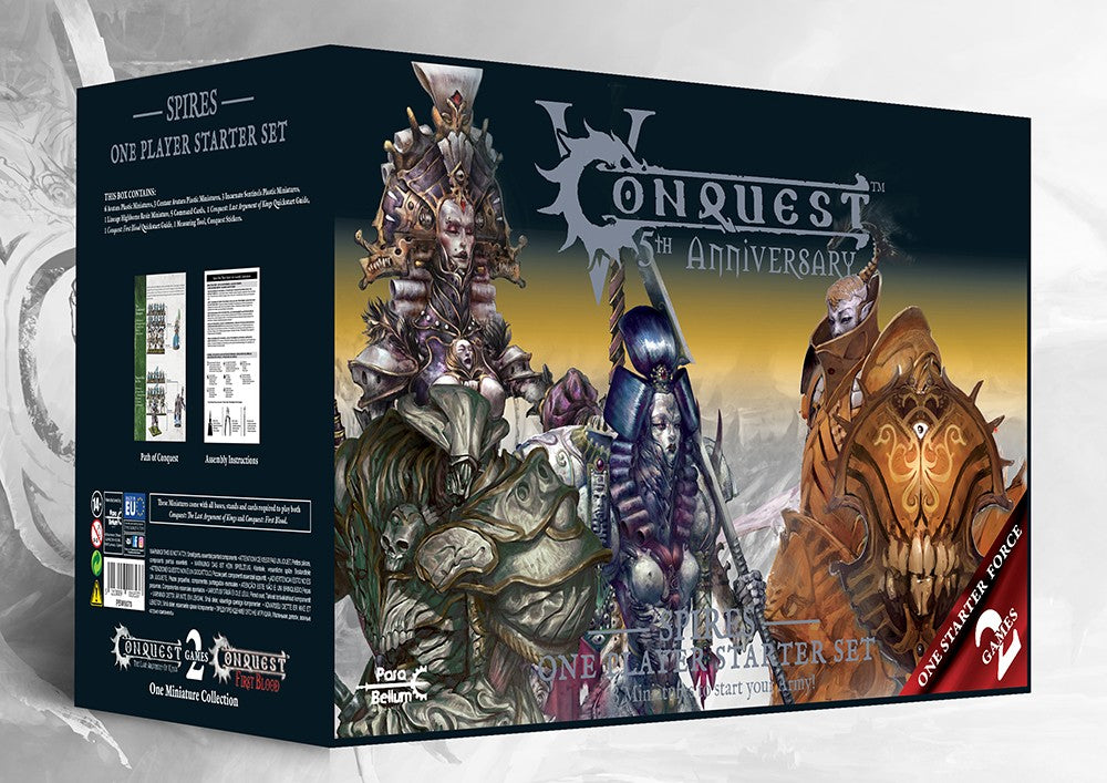 Conquest - Spires: Conquest 5th Anniversary Supercharged starter set