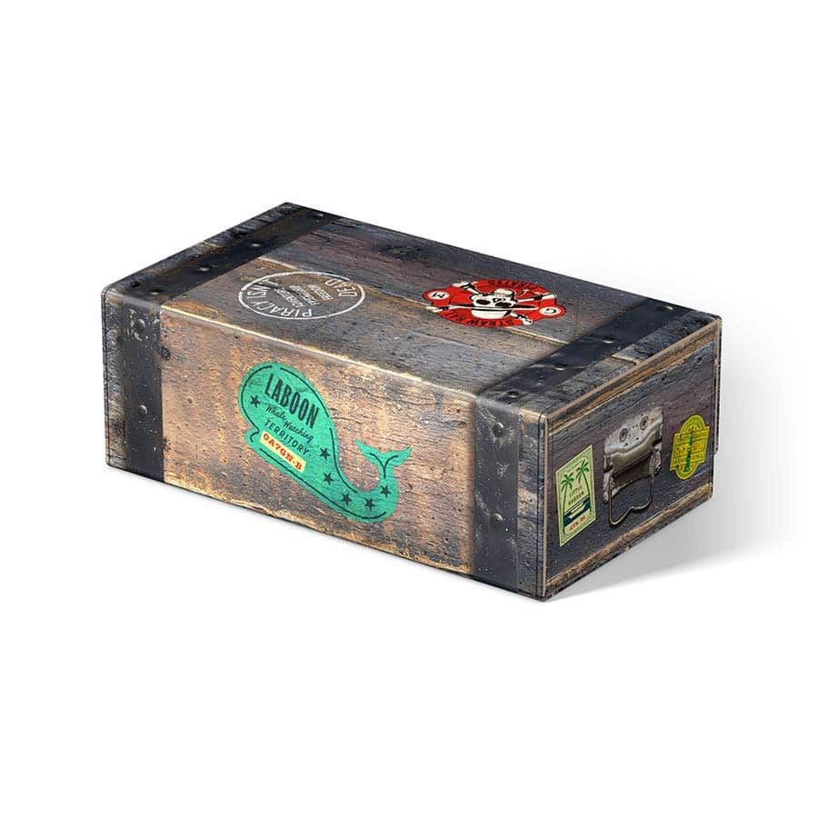 Squaroes: Arkhive 800+ Netflix- One Piece- Collector's Case- Wooden Chest