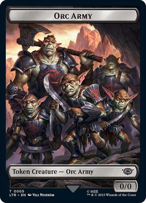 LTR - Orc Army (Sauron) Token