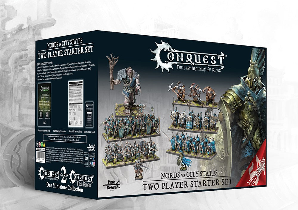Conquest - Two Player Starter Set: Nords Vs City States