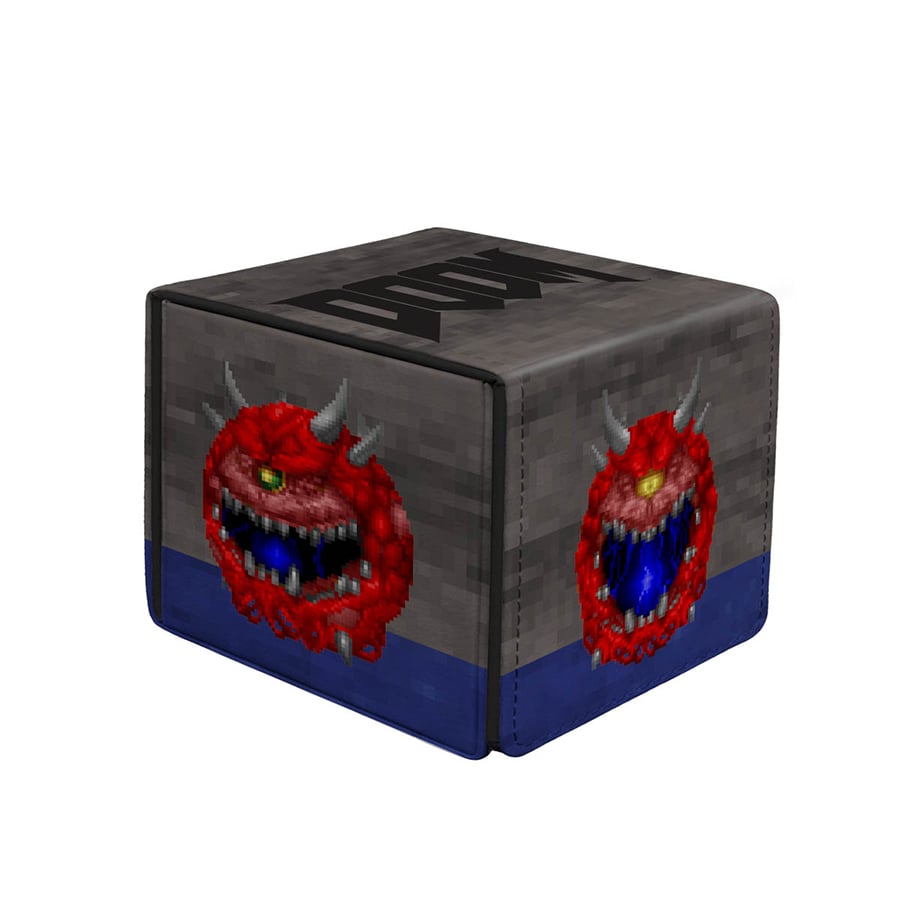 Ultra Pro: Deckbox Alcove Edge 100+ - DOOM - Cacodemon