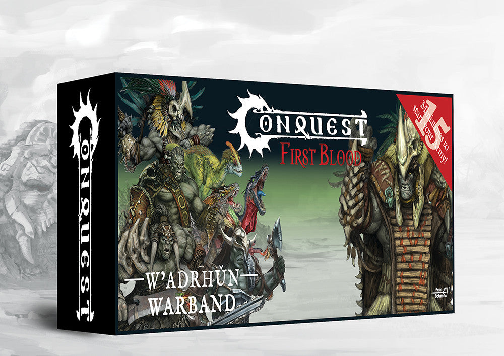 Conquest – W’adrhŭn: First Blood Warband 2024