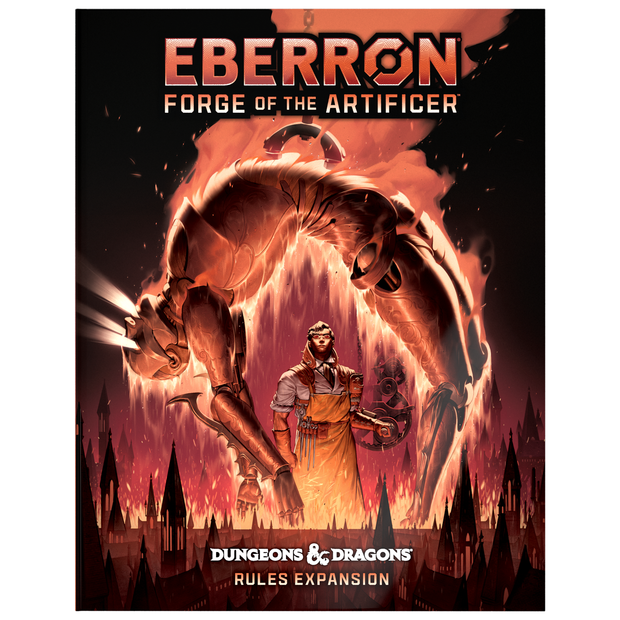 D&D, 5e: Eberron- Forge of the Artificer Rules Expansion Alternative Cover