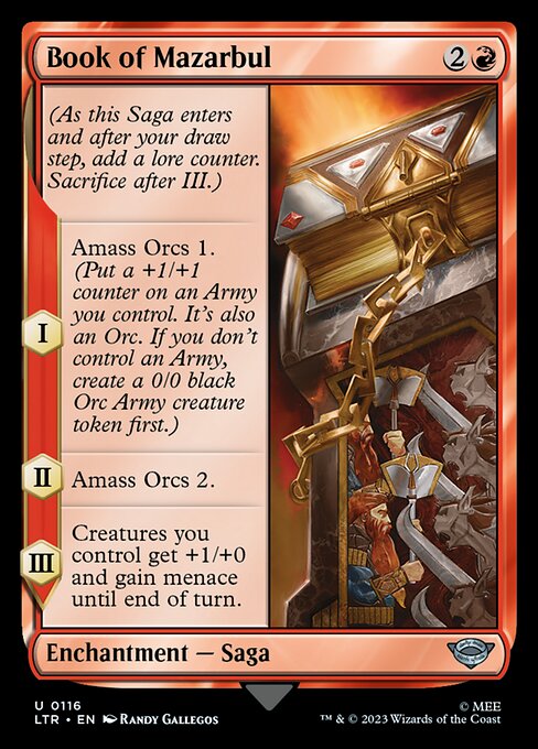 LTR - Book of Mazarbul