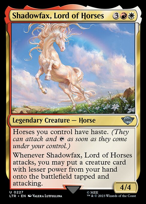 LTR - Shadowfax, Lord of Horses