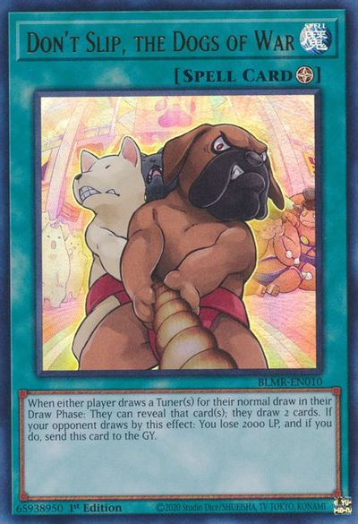 Don't Slip, the Dogs of War - BLMR-EN010