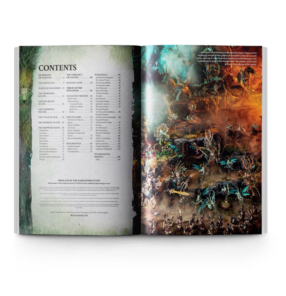 Warhammer Age of Sigmar: Battletome - Sylvaneth
