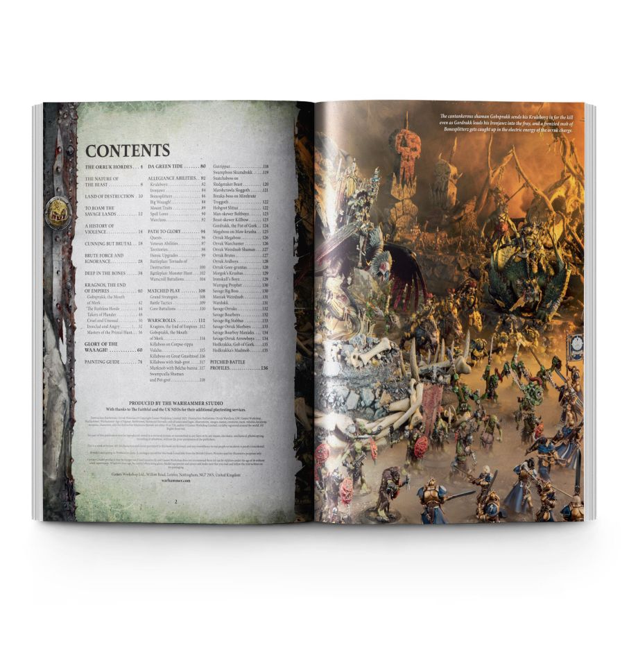 Warhammer Age of Sigmar: Battletome - Orruk Warclans