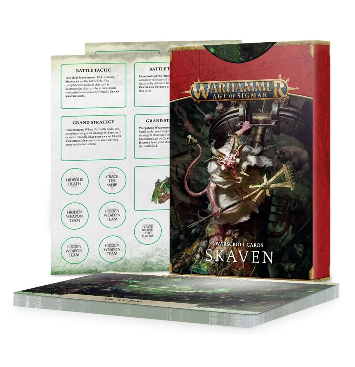Warhammer Age of Sigmar: Warscroll Cards - Skaven