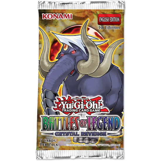 Yu-Gi-Oh! - Battles of Legend: Crystal Revenge Booster Pack