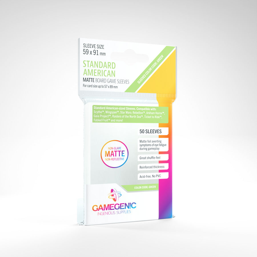 MATTE Board Games Sleeves