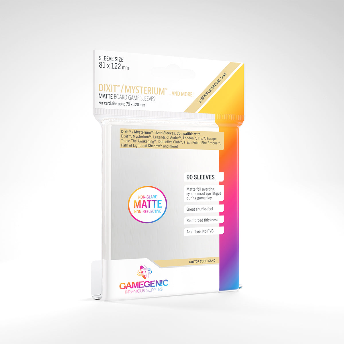 MATTE Board Games Sleeves