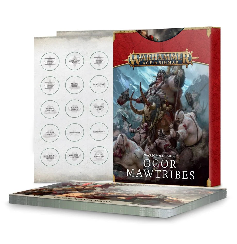 Warhammer Age of Sigmar: Warscroll Cards - Ogor Mawtribes