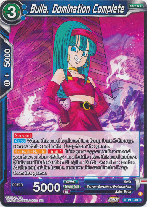 Bulla, Domination Complete - BT21-049