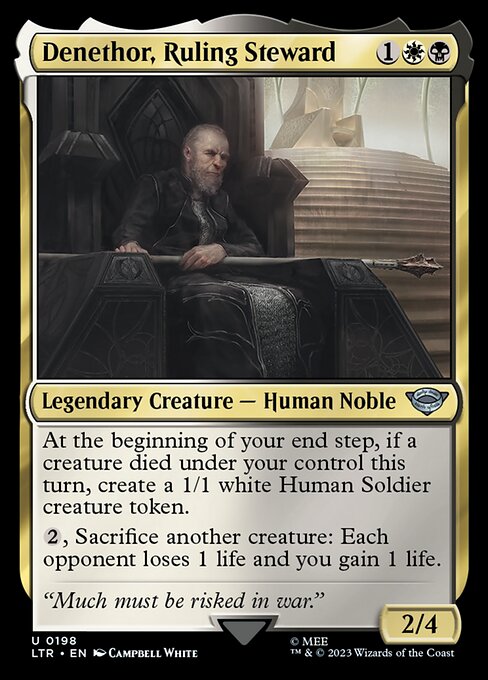 LTR - Denethor, Ruling Steward