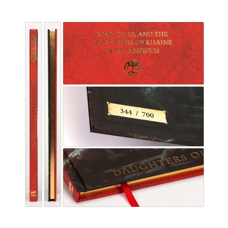 Warhammer Age of Sigmar: Battletome - Daugthers of Khaine Limited Edition