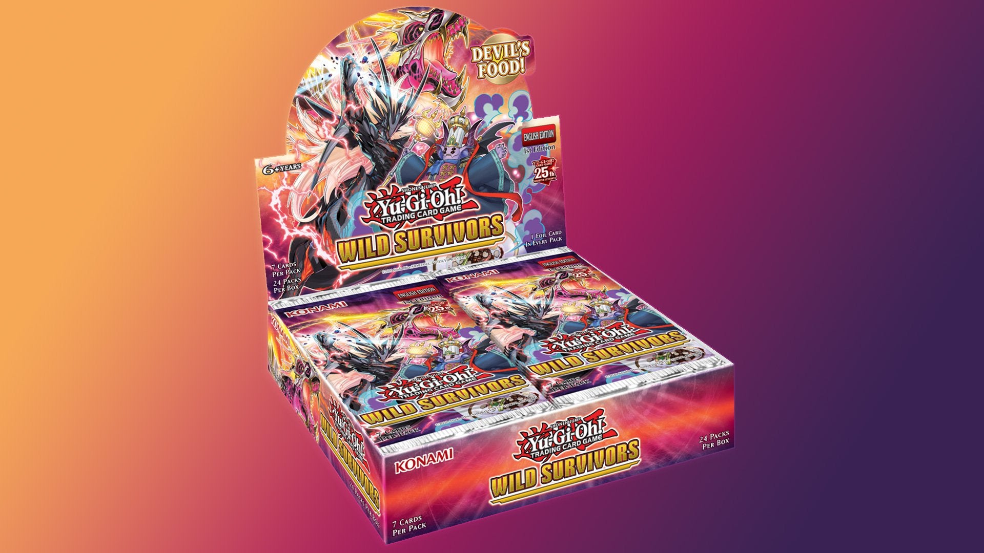 Yu-Gi-Oh!: Wild Survivors Booster Box