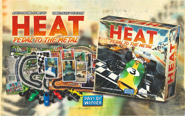 Heat: Pedal to the metal, ganador del BoardGameGeek Golden Geek Award