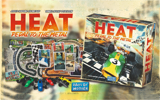 Heat: Pedal to the metal, ganador del BoardGameGeek Golden Geek Award