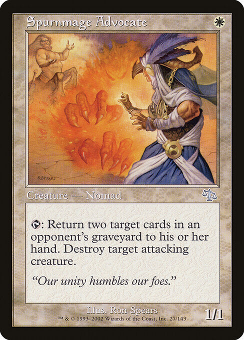 Spurnmage Advocate - Magic: The Gathering JUD #27