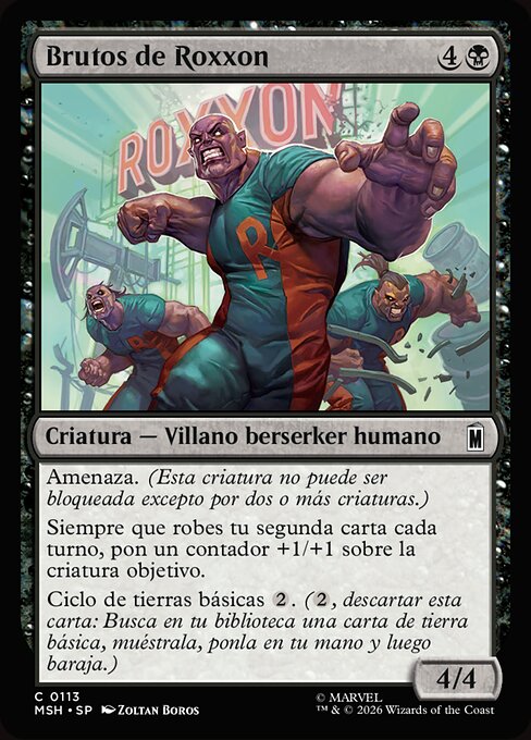 Roxxon Brutes · MSH #113 · ES